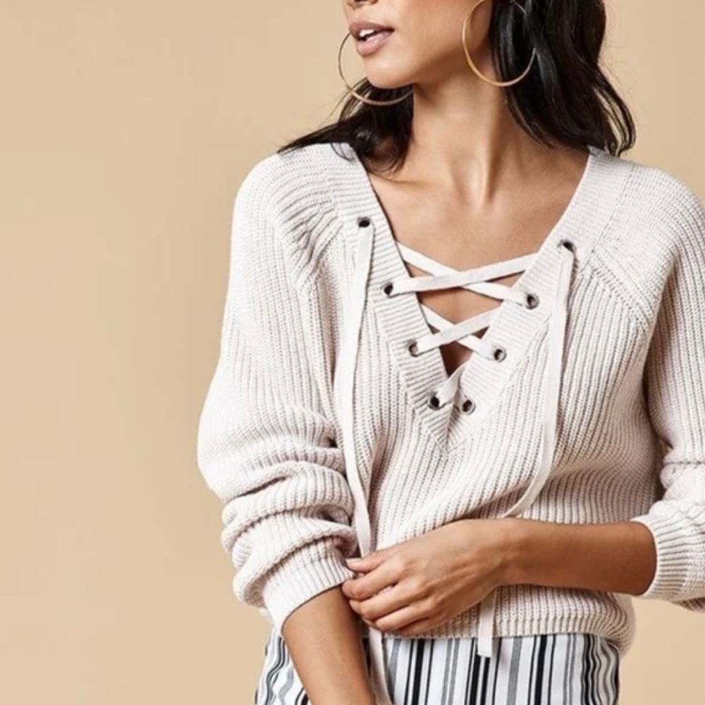 Kendall & Kylie cropped Sweater